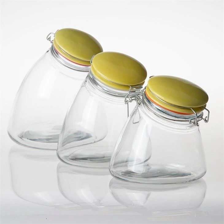2022 New Design Storage Jar With Ceramics Lid