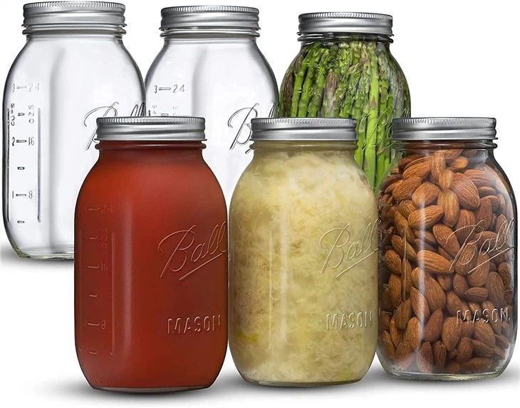 Food Storage Jar With Air TIght Lid