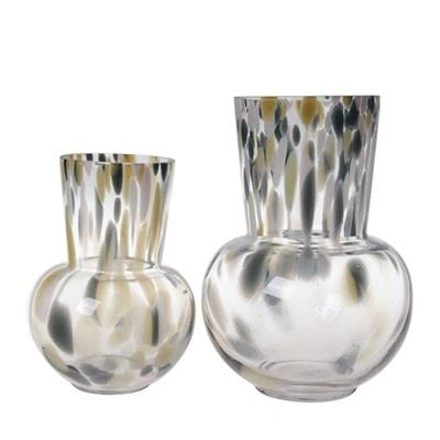 Vaso decorativo de vidro