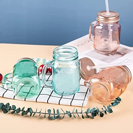 16oz Mason Glass Drinking Jar