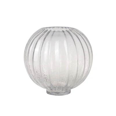 Vaso de vidro grande para grama dos pampas